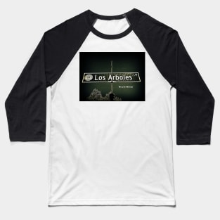 Los Arboles Lane, San Marino, CA by Mistah Wilson Baseball T-Shirt